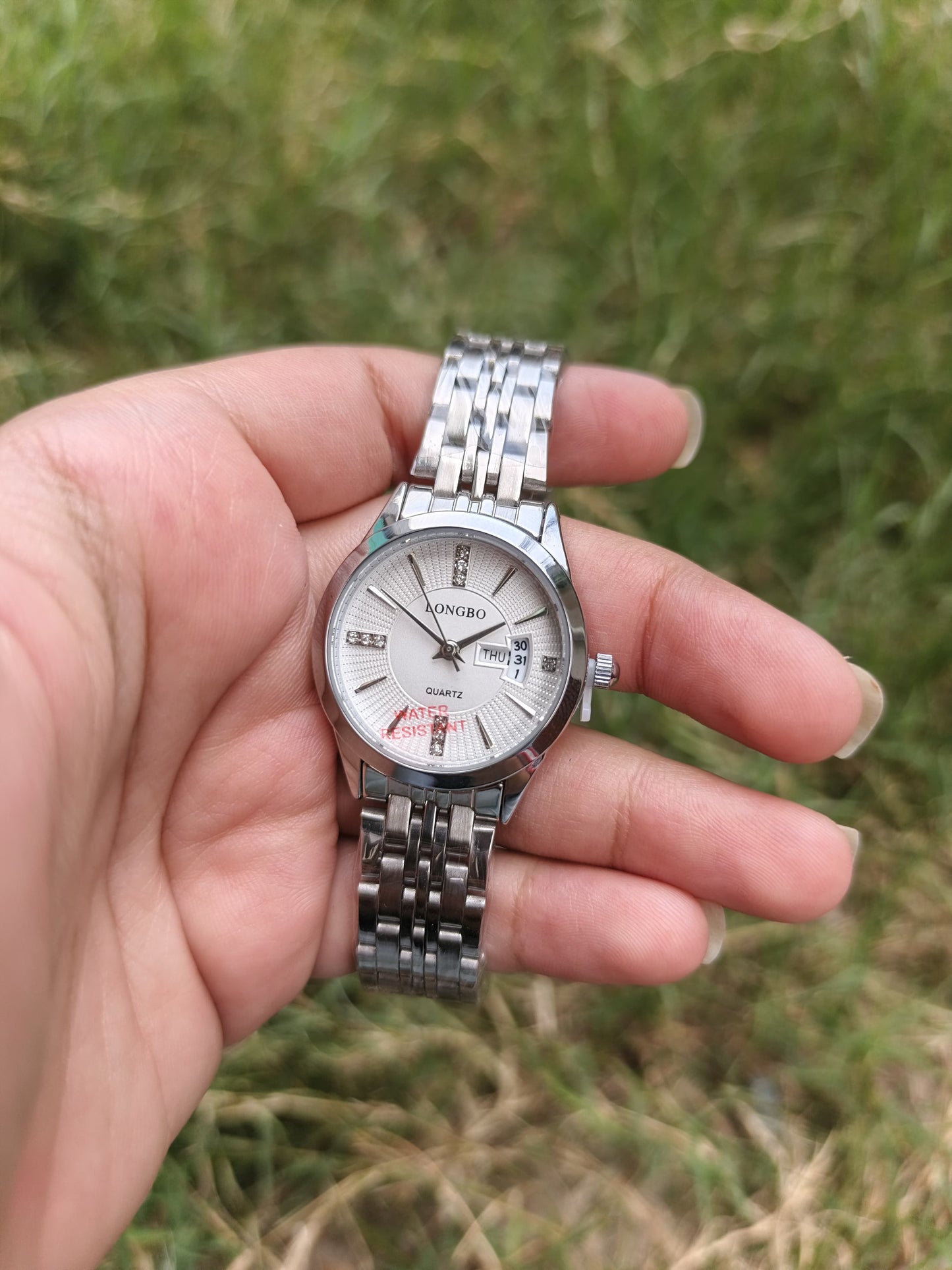 Longbo Silver (White dial)