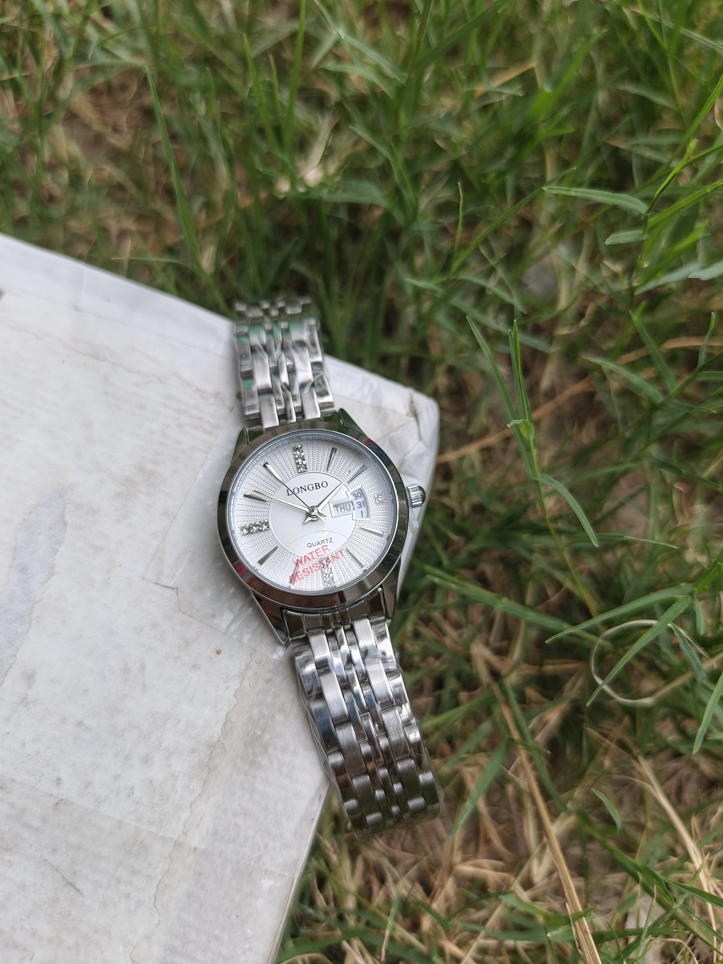Longbo Silver (White dial)