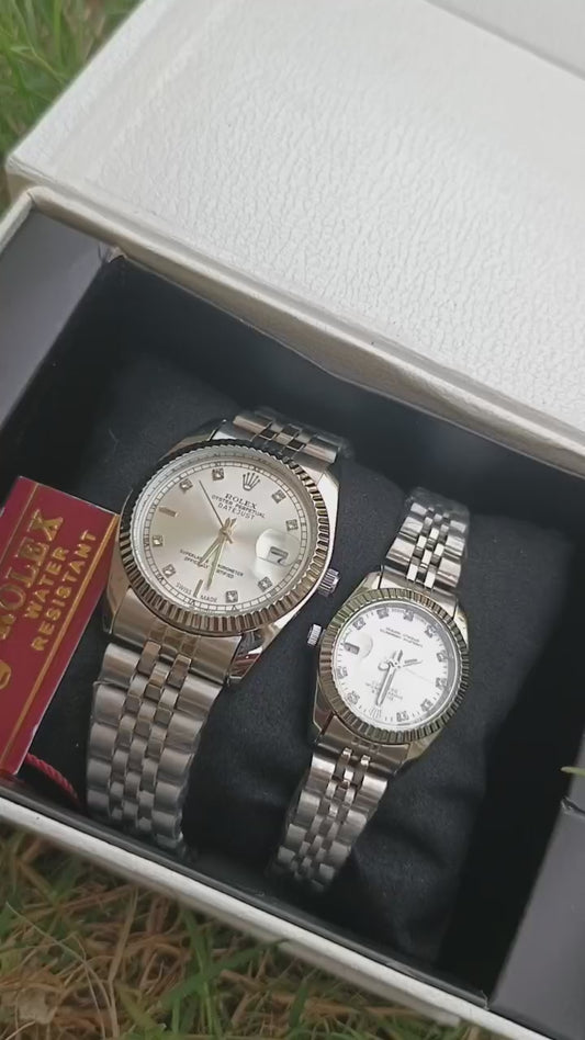Rolex Silver Couple